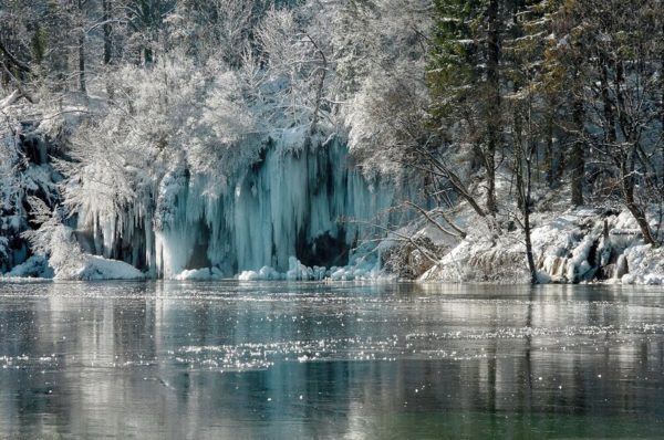 Winter at Plitvice Lakes